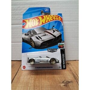 2023 Hot Wheels 17 Pagani Huayra Roadster Zamac HW ROADSTERS #2/10 A31